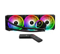 GAMDIAS Raff.Liquido CHIONE P2-360R 4*Fan RGB Telecomando + SYNC Software