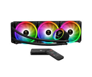 GAMDIAS Raff.Liquido CHIONE P2-360R 4*Fan RGB Telecomando + SYNC Software