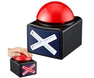 Game Answer Buzzers - Divertenti feste del gioco Answer Buzzers | Buzzers di gioco con pulsante | Suoneria di allarme conflitto familiare per l'istruzione | Quiz Trivia ha ottenuto talento per