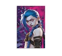 Game Arcane League of Legends Character Poster decorativo da parete, per soggiorno, camera da letto, pittura da parete, decorazione moderna per camera familiare, 20 x 30 pollici (50 x 75 cm)