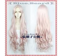 Game Arknights Cosplay Wig Arknights Gitano Coplay Pink Wavy Wig Women Cosplay Hair Costume Accessories Halloween Role Play Hair