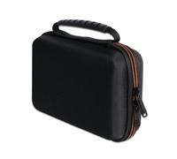 Game Console Hard Shell Carrying Case for 3DS XL 3DS Game Card Accessories Protective Storage Bag Orange & Black