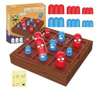 Game da tavolo solitario - gioco di piolo in marmo triangolo in legno | Viaggia punta, memoria e giocattolo di scacchi per bambini e adulti, gioco da tavolo fatto a mano, decorazione del tavol