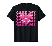 Game Day Calcio Stagione Calcio Mama Rosa Coquette Bow Maglietta