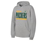 Game Day Hood NFL Green bay Packers Felpa Grigia con Cappuccio