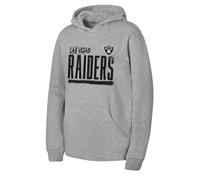 Game Day Hood NFL Las Vegas Raiders Felpa Grigia con Cappuccio