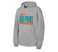 Game Day Hood NFL Miami Dolphins Felpa Grigia con Cappuccio