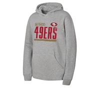 Game Day Hood NFL San Francisco 49ers Felpa Grigia con Cappuccio