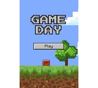Game Day Journal for Gamers: Diary, Notebook, 200 Lined Pages, Video Games