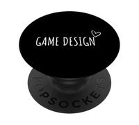 Game Design Amante Sviluppatore Gaming Art Coding UX Indie Games PopSockets PopGrip Adesivo