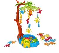 Game di bilanciamento delle scimmie scimmia appesa a un albero intorno alla paternità gioco interattivo attorno al bilanciamento della caduta della famiglia che si arrampica su una tabellone da tavol