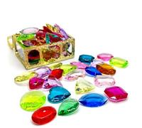 Game di caccia al tesoro subacqueo - Colorful Realistic Diamond Gems, Pirate Swimming Pools | Attività di nuoto per i bambini Attività di allenamento set, giocattoli premium per la piscina per bambini