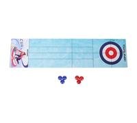Game di curling da tavolo divertente gioco di strategia compatta gioco mini giocattolo portatile per bambini di famiglia adulti per interni da viaggio per esterni materiale