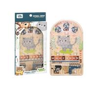 Game di flipper portatile - Arcade Compact, Travel Entertainment | Mini flipper 3D per bambini e adulti, giochi elettronici portatili con effetti sonori, giocattoli desktop divertenti perfetti per cas