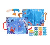 Game Di In Feltro, Con Design Interattivo Per Tessuti, 60x29 Cm, Giocattolo Da Per Bambini, Tazze Impilanti Di Apprendimento, Valore Educativo, Per Vasca, Piscina O Festa