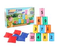 Game di lancio di borse di fagioli - set di attività familiari in giardino da spiaggia | Camping Beach Garden Yard Games | Carnival può lanciare il gioco | Set di gioco di lancio del cortile | Attivit