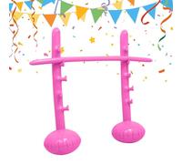 Game di limbo gonfiabile - bastone di altezza regolabile per divertimento all'aperto, attività di festa con base ponderata in acqua, gioco da cantiere per il festival del carnivale della piscina sulla