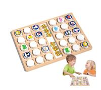 Game di memoria degli scacchi, Game di scacchi di memoria | Gioco di scacchi di memoria di legno,Abbinamento 'attività di raccolta di strategie per il puzzle educativo in legno per i bambini