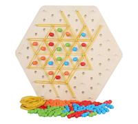 Game Di Scacchi Triangolare A Catena - Giioco Del Giioco Triangolare Giooco Di Elastico | Giochi Di Strategia Per Bambini Divertenti Per Il In Famiglia | Set Di Giocattoli Per Board Interattive