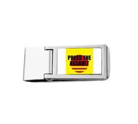 Game Dialogue Press The Assault Slim Money Clip Acciaio Titolare Tasca Portafoglio