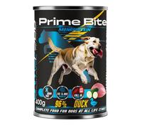 GAME DOG Prime Bite Anatra con zucchine 400g cibo umido per cani di ogni età