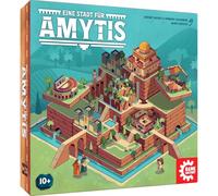 Game Factory 646044 Una Città per Amytis, emozionante Gioco di duello, Gioco tattico per 2 Persone dai 10 Anni, Gioco da Tavolo per 2 Persone, Gioco da Tavolo