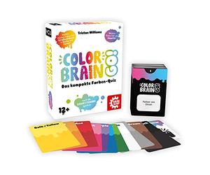 Game Factory Brain Go, the Compact Color Contest, estensione, Gioco di domande per 2-6 giocatori, dai 12 anni in su, Medio (646294), lingua tedesca