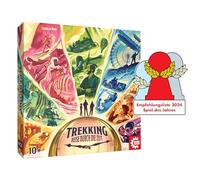 Game Factory 646098 Trekking, Viaggio nel Tempo, società per 1-4 Giocatori, dai 10 Anni in su, Gioco da Tavolo