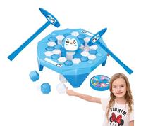 Game for Kids, Save Penguin on Ice Family Table Board Game Toy, Ice Breaking Penguin Trap Escape Toy per gli adulti Childrens