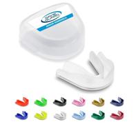 Game Guard - 10 x paradenti/protezione gengivale - Paradenti modellabili/protezioni gengive - per adulti/anziani - per scuole e club, rugby, hockey, GAA