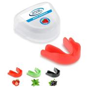 Game Guard paradenti/protezione gengivale - Paradenti/protezioni gengivali modellabili Colori a scelta - Adulto/Junior/Bambini/Bambini/Giovani - Approvato CE, Ottimo per sport scolastici, rugby hockey