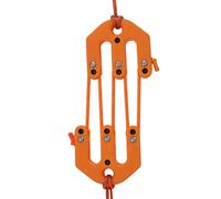 Game Hoist - Portable Pulley Lift System for Field Processing | Steel Gambrel Frame with Adjustable Rope Mechanism, Heavy Load Support Tool for Deer Goat Camping Garage Shed Use