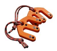 Game Hoist - Portable Pulley Lift System Gambrel, Deer Skinning Rack for Processing Goats and Livestock, Vertical Hanging Bracket, Hunting Category, Black Metal Set for Trucks Garages and Sheds