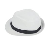 Game in Costume da Vecchio, Costume da Nonno degli Abiti degli Anni '20 con il Colpevole del Gruppo Tascabile per Bambini (WHITE)