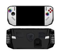 Game Machine Custodia in TPU per MSI claw 8 Z2 Extreme Custodia protettiva per console di gioco portatile con supporto (nero)