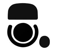 Game mouseFeet Sticker - Anti Slip Smooth Glide Control, Precision mouseSkates Pad, Wear Resistant PP Bottom Protection Pad, Durable Replacement Accessory Case mouseFeet | for Office Home Tr