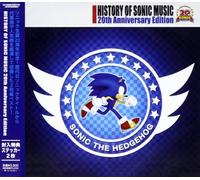 GAME MUSIC - HISTORY OF SONIC MUSIC 20TH ANNIVERSARY EDITION(2CD)