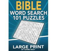 Game Nest Bible Word Search 101 Puzzles Large Print (Tascabile)