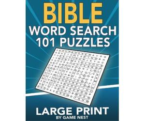 Game Nest Bible Word Search 101 Puzzles Large Print (Tascabile)