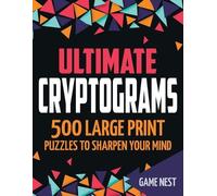 Game Nest Ultimate Cryptograms (Tascabile)