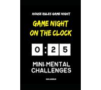 Game Night On The Clock: House Rules Game Night