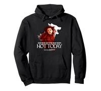 Game of Thrones Arya Stark Not Today Felpa con Cappuccio