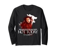 Game of Thrones Arya Stark Not Today Maglia a Manica