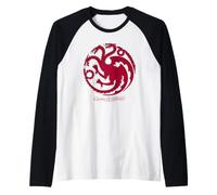Game of Thrones Big Targaryen Sigil Maglia con Maniche Raglan