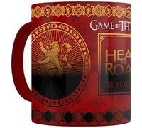 Game of Thrones Calore Cambiando Mug Lannister Stark Targaryen Sensibile Coppa
