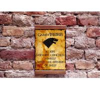 Game of Thrones Citazione "Un leone non si preoccupa dell'opinione delle pecore