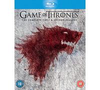 Game Of Thrones - Complete Seasons 1 & 2 (10 Blu-Ray) [Edizione: Regno Unito] [Edizione: Regno Unito]