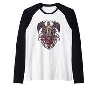 Game of Thrones Daenerys Targaryen Break The Wheel Maglia con Maniche Raglan