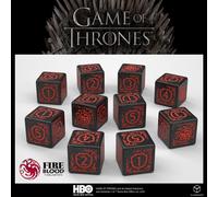 Set Di Dadi D6 Di Game Of Thrones: Targaryen