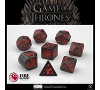 Set Di Dadi RPG Di Game Of Thrones: Targaryen